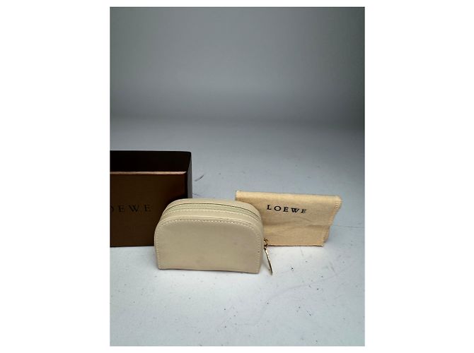 Borsa Mini Vintage Loewe Madrid Bianca Bianco - vista 13