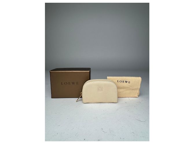 Borsa Mini Vintage Loewe Madrid Bianca Bianco - vista 3