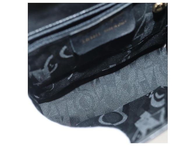 Salvatore Ferragamo Vala Leather Nero - vista 5