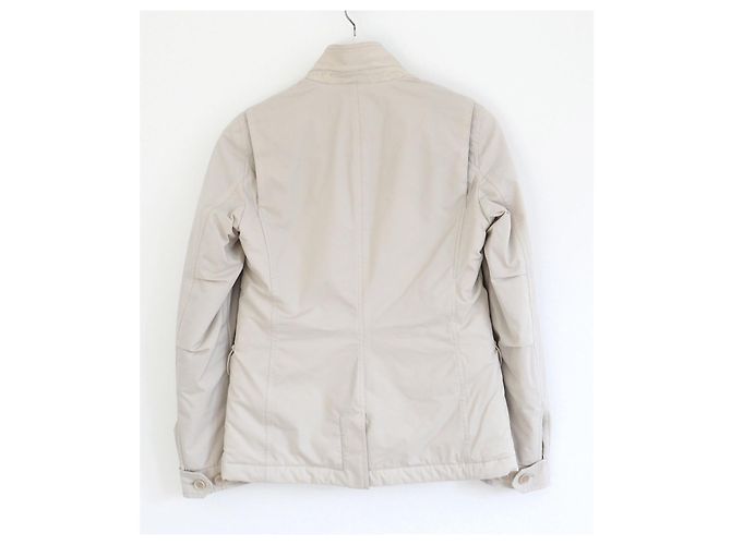 Loro Piana Roadster Anorak-Jacke mit Kaschmirfutter Beige - Ansicht 6