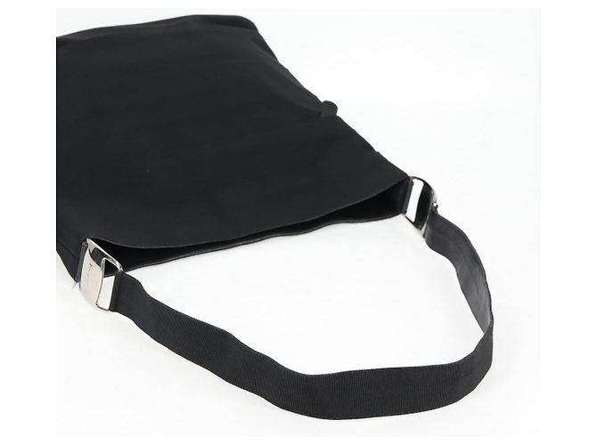 Borsa a Spalla Vala in Nylon Salvatore Ferragamo Nero - vista 7