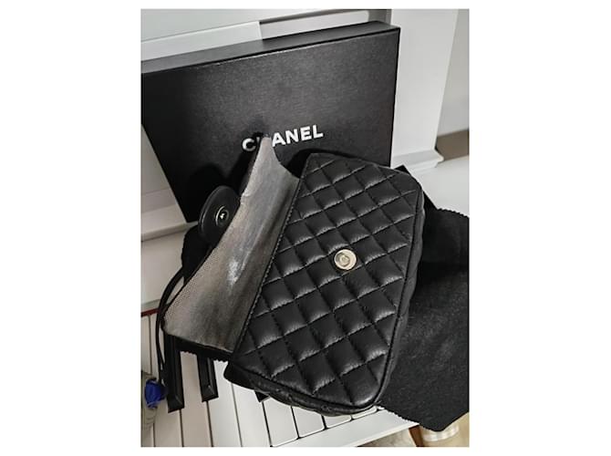 Pochette Uniform di Chanel Nero - vista 5