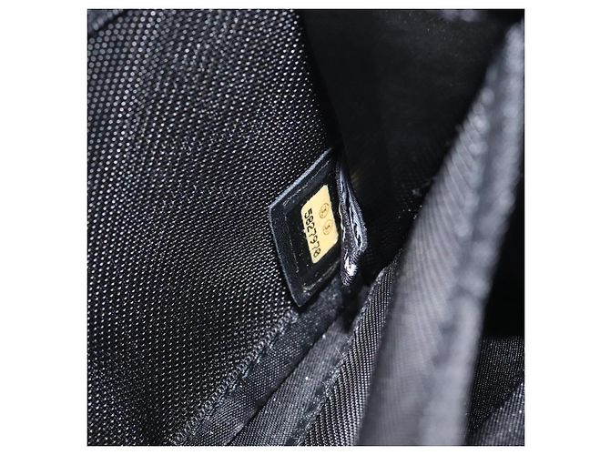 Borsa a Spalla Chanel Millennium in Feltro Marrone - vista 7