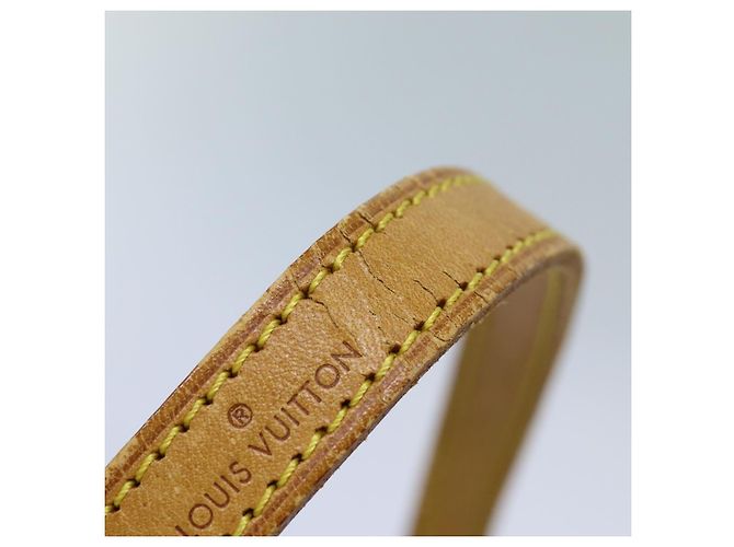 Manico corto in pelle Vachetta Louis Vuitton Beige - vista 4