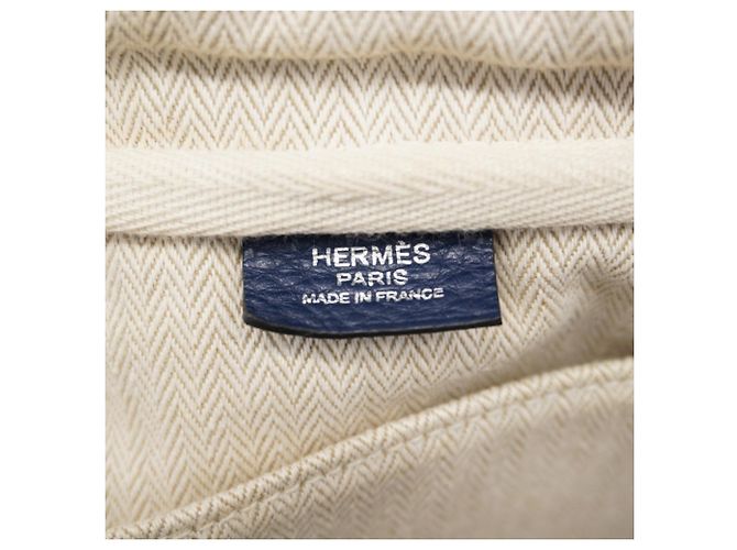 Borsa Tote Victoria 40 di Hermès Blu navy - vista 5