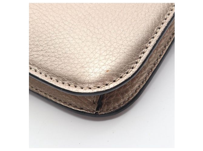 Borsa a Spalla Valentino Rockstud D'oro - vista 13