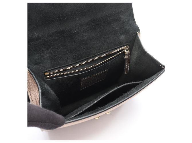 Borsa a Spalla Valentino Rockstud D'oro - vista 3
