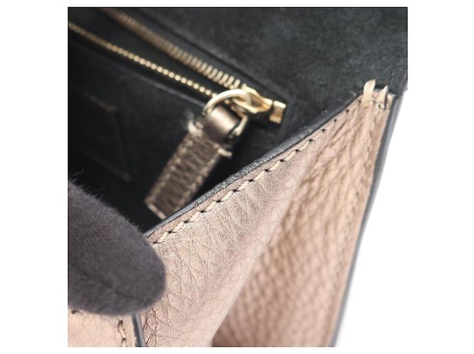 Borsa a Spalla Valentino Rockstud D'oro - vista 5