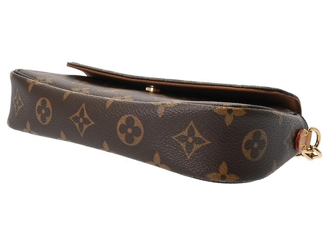 Louis Vuitton Monogram Geldbörse mit Kette Ivy Brown Braun - Ansicht 6