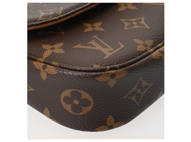 Louis Vuitton Monogram Geldbörse mit Kette Ivy Brown Braun - Ansicht 7