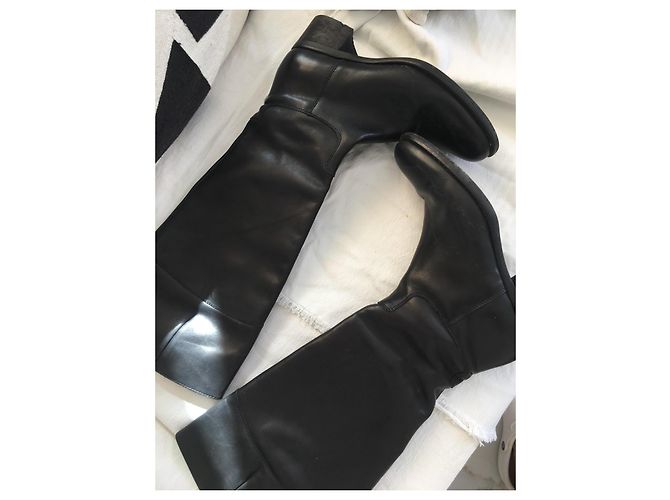 Autre Marque Botas de montar Triver Flight de cuero negro - vista 2