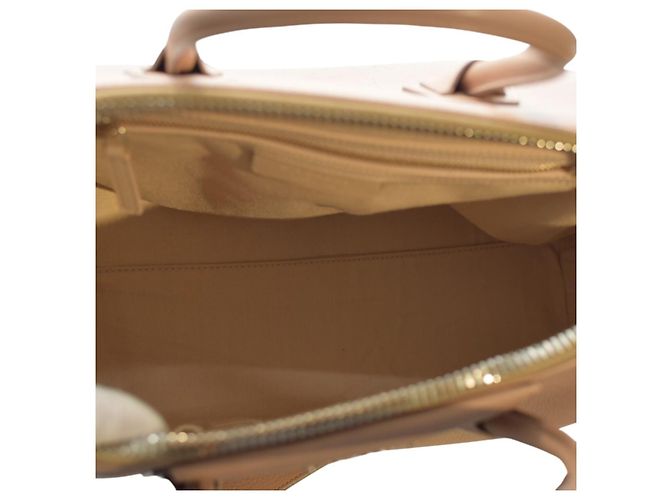 Autre Marque Givenchy Antigona Medium Tasche aus nude-beigem Leder - Ansicht 12