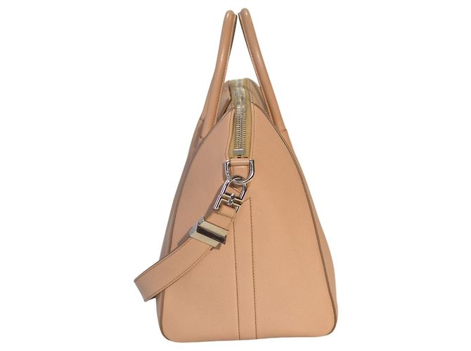 Autre Marque Givenchy Antigona Medium Tasche aus nude-beigem Leder - Ansicht 4