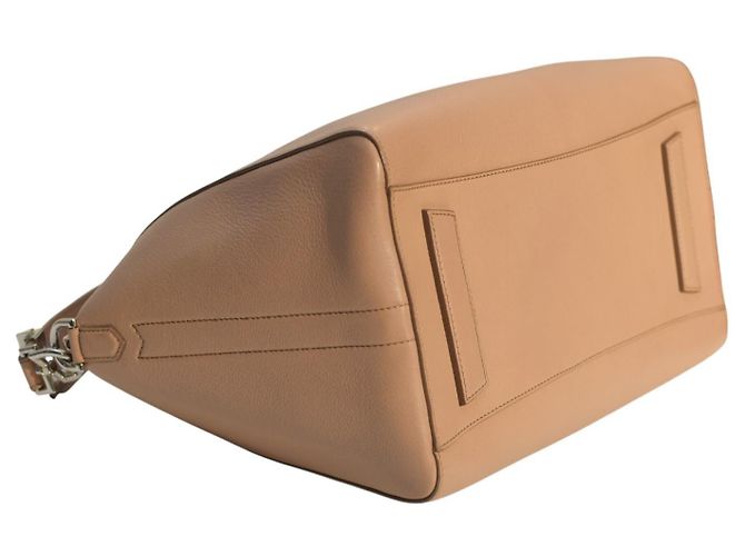 Autre Marque Givenchy Antigona Medium Tasche aus nude-beigem Leder - Ansicht 7