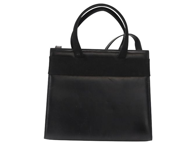 Borsa Tote Vara Bow convertibile in pelle Salvatore Ferragamo piccola Nero - vista 2