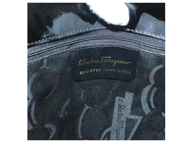 Borsa Vala in nylon di Salvatore Ferragamo Nero - vista 6