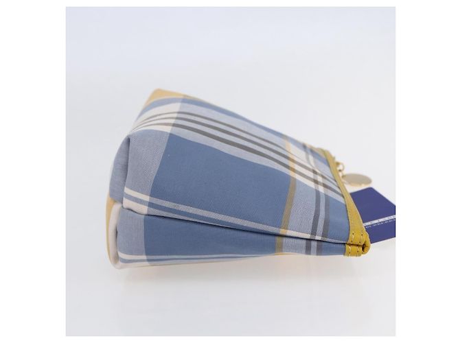 Pochette de lona con estampado Nova Check de Burberry Azul - vista 3
