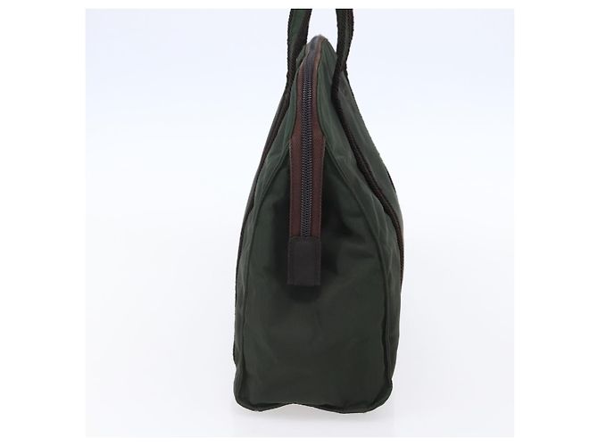 Prada Vintage Tote Tessuto Cachi - vista 3