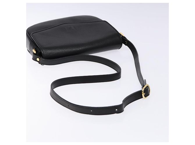 Burberry Flap Shoulder Leather Nero - vista 7