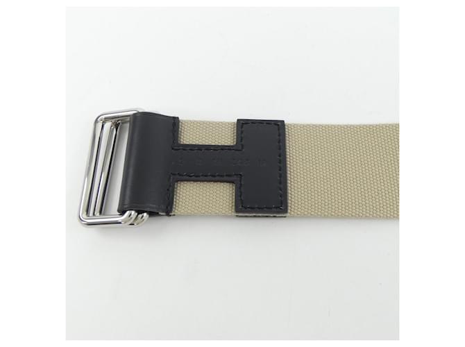 Hermès Standardgürtel Hermes H081697CKAAS Beige - Ansicht 3