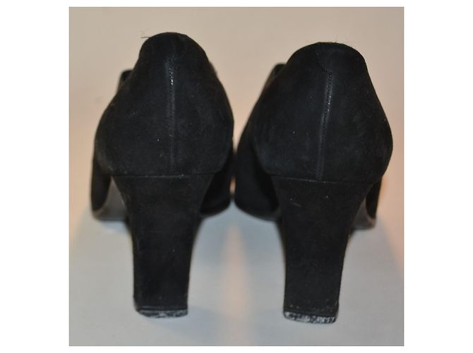 Stivaletti Valentino Garavani in scamosciato nero - vista 3