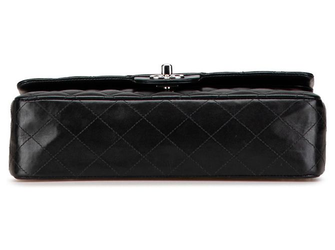 CHANEL Matelassé 25 Borsa a Spalla Doppia Nero - vista 3