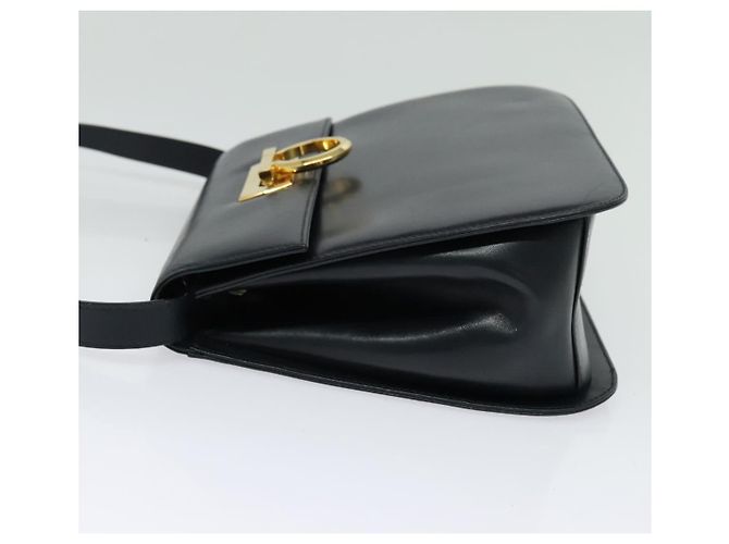 Borsa a Spalla Gancini in Pelle Salvatore Ferragamo Blu navy - vista 3