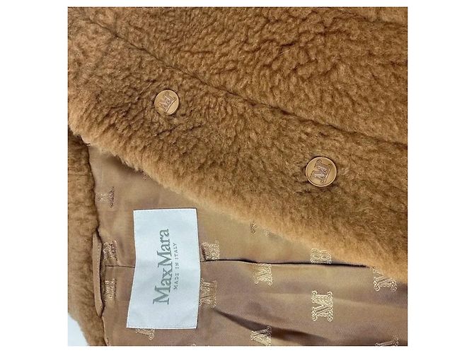 Max Mara Teddino Jacke Wolle Camel Kamel - Ansicht 3