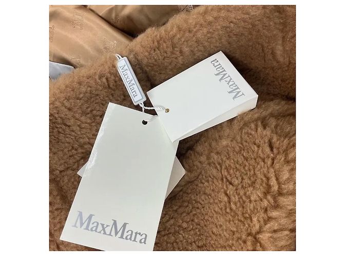 Max Mara Teddino Jacke Wolle Camel Kamel - Ansicht 6