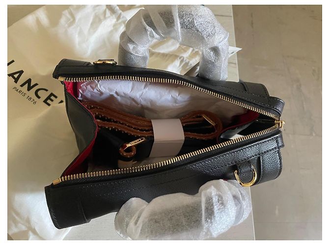 Borsa a mano Lancel in pelle nera Nero - vista 3