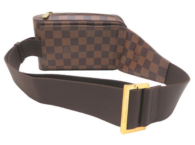 Borsa a tracolla da uomo Geronimos di Louis Vuitton Marrone Damier ebene - vista 2