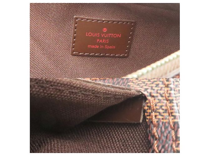Borsa a tracolla da uomo Geronimos di Louis Vuitton Marrone Damier ebene - vista 7