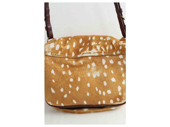 Jerome Dreyfuss Borsa a tracolla in pelle marrone - vista 3