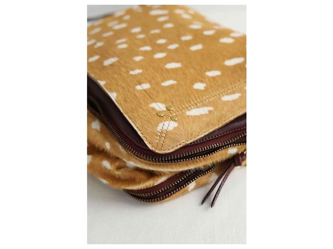 Jerome Dreyfuss Borsa a tracolla in pelle marrone - vista 4