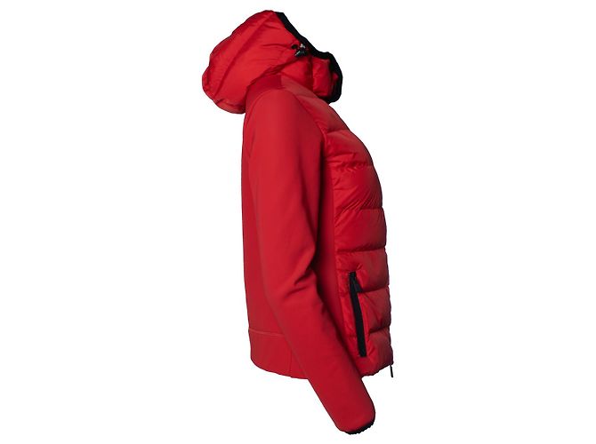 Moncler, Grenoble Vonne Daunenjacke in Rot - Ansicht 3