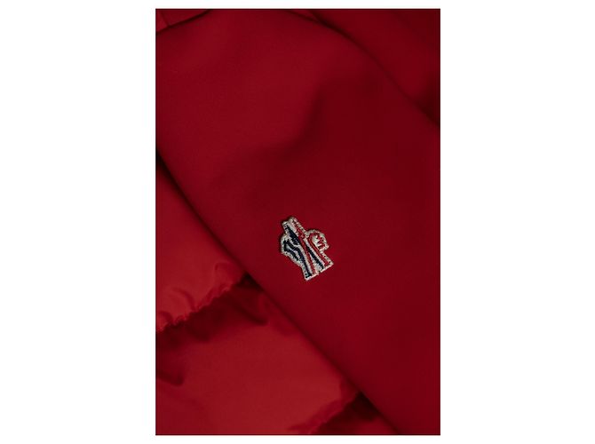 Moncler, Grenoble Vonne Daunenjacke in Rot - Ansicht 7