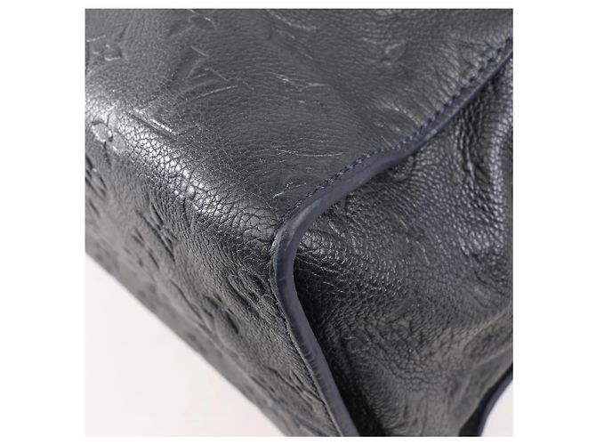 Louis Vuitton Monogram Empreinte Lumineuse PM Schultertasche in Marineblau M93410 - Ansicht 12