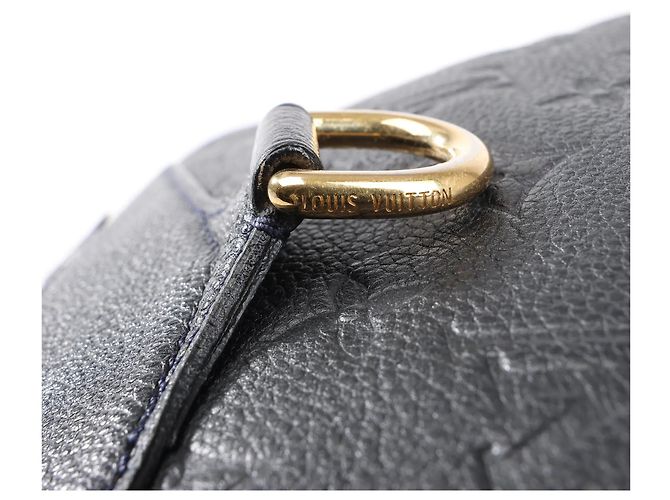Louis Vuitton Monogram Empreinte Lumineuse PM Schultertasche in Marineblau M93410 - Ansicht 14
