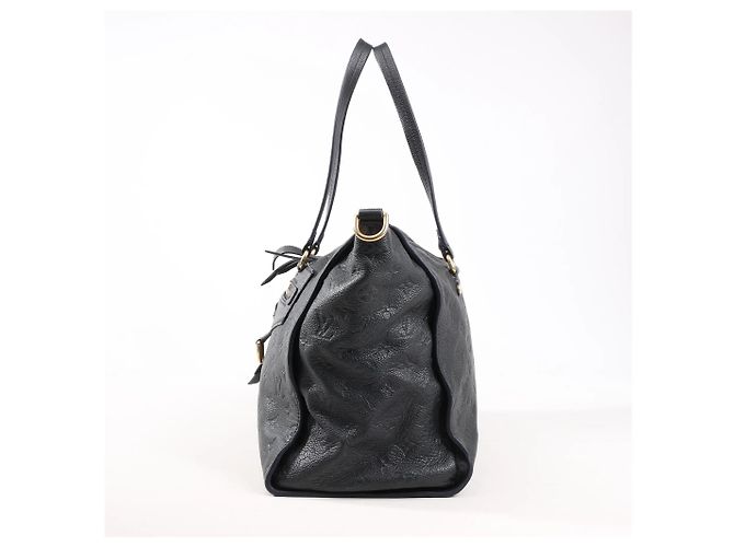 Louis Vuitton Monogram Empreinte Lumineuse PM Schultertasche in Marineblau M93410 - Ansicht 3