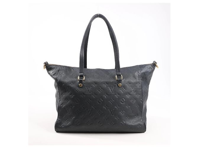 Louis Vuitton Monogram Empreinte Lumineuse PM Schultertasche in Marineblau M93410 - Ansicht 4