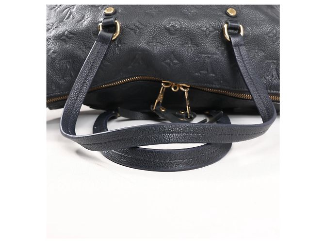 Louis Vuitton Monogram Empreinte Lumineuse PM Schultertasche in Marineblau M93410 - Ansicht 8