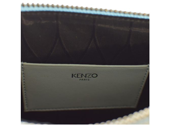 Borsa Kenzo A4 Pouch EYE CLUTCH Donna Verde Menta 99A Borsa Clutch 515 $ RSP Blu - vista 4