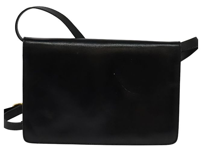 Céline Borsa a Spalla Envelope Celine in Pelle Nero - vista 2
