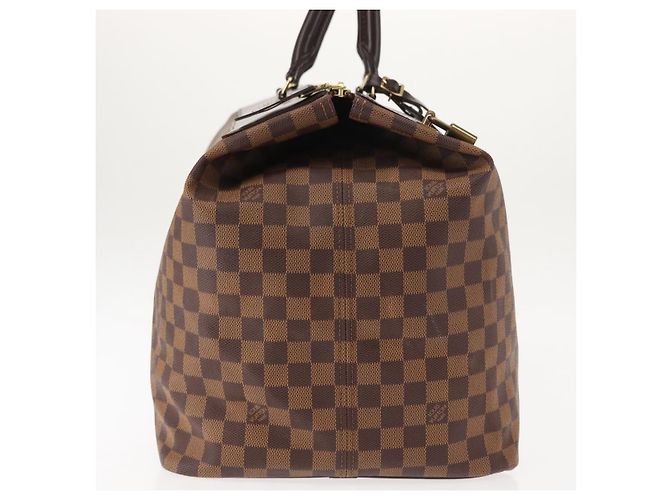 Borsa da viaggio Louis Vuitton Greenwich Damier GM Marrone - vista 4
