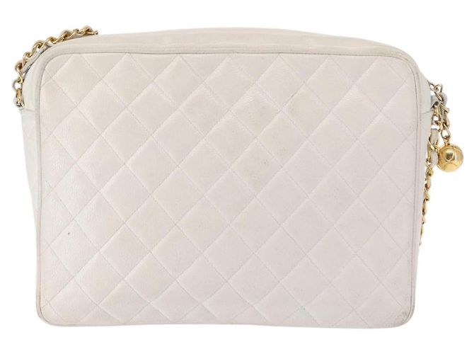 Chanel Vintage Camera Bag gesteppt Caviar Small mit Fronttasche - Ansicht 2