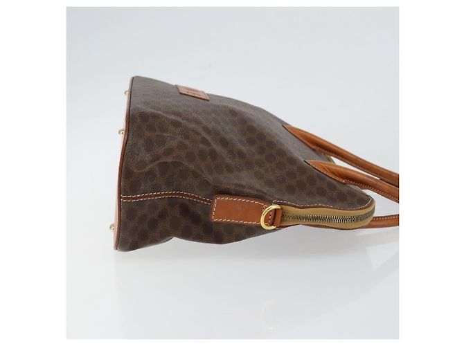 Céline Celine Vintage Macadam Handtasche Macadam Medium Braun - Ansicht 3