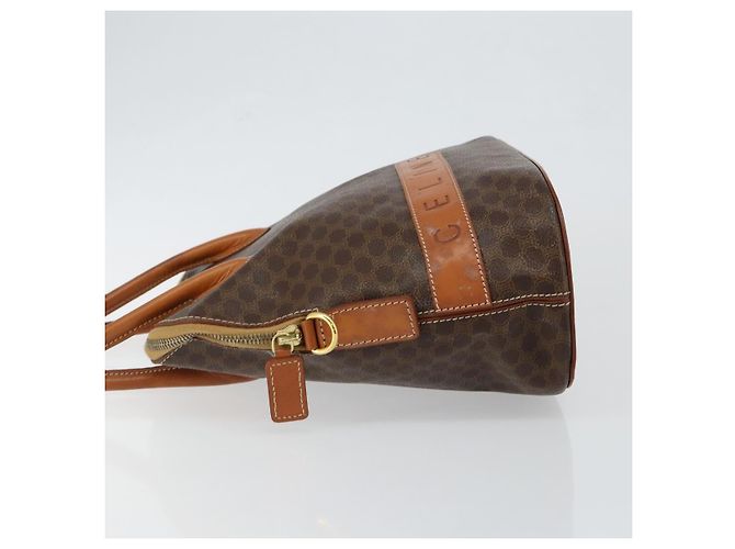 Céline Celine Vintage Macadam Handtasche Macadam Medium Braun - Ansicht 4