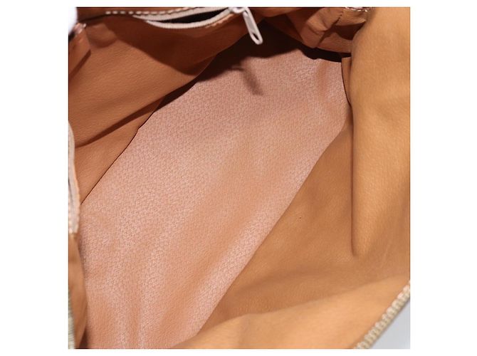 Céline Celine Vintage Macadam Handtasche Macadam Medium Braun - Ansicht 5