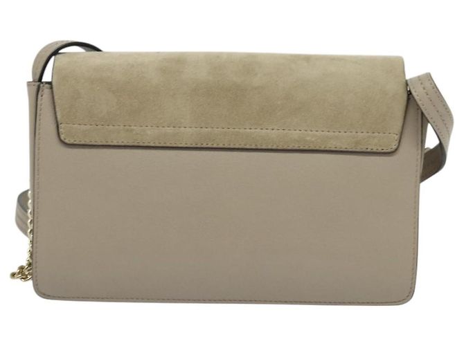 Chloé Borsa a Spalla Faye in Pelle e Camoscio Media di Chloe Marrone - vista 2