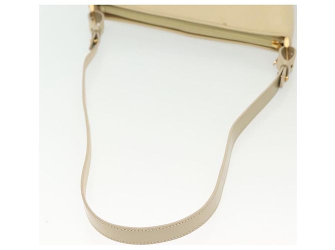 Borsa a Spalla in Pelle Burberry Beige - vista 7
